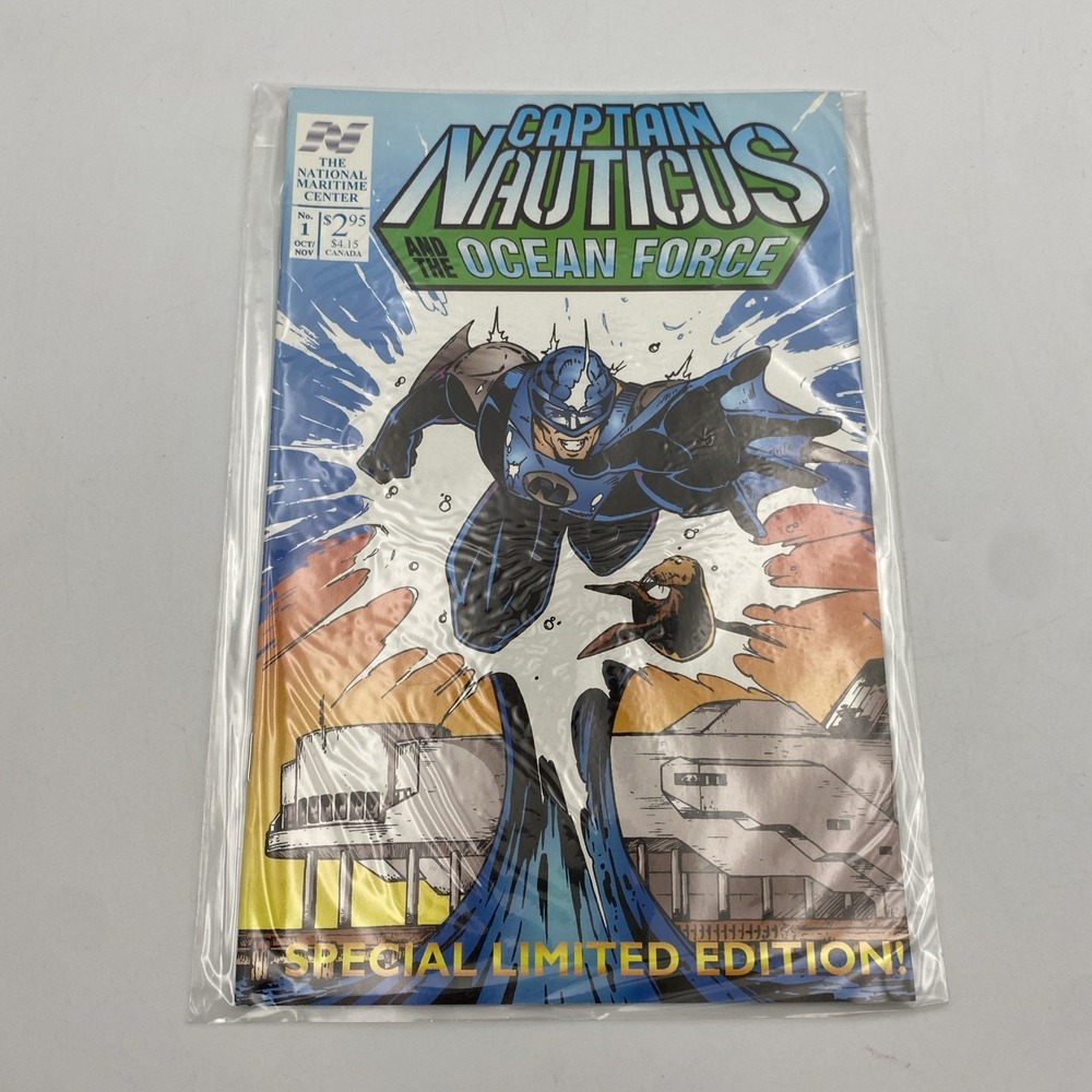 Captain Nauticus and the‎ Ocean Force #1 Indie 1994 Special Limited Edition